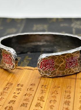 国风潮铜镀银手工饰品