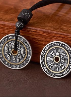 国风潮铜镀银手工饰品