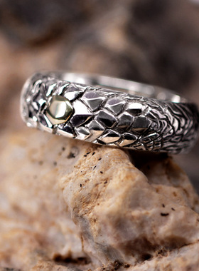 国风潮铜镀银手工饰品