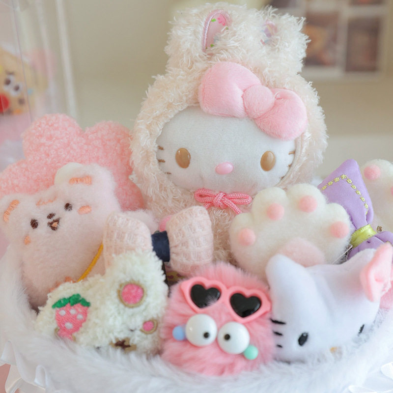 创意kt猫毛绒玩偶花束卡通花送闺蜜女朋友生日礼物七夕情人节礼物