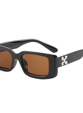 日系cherrykoko欧莱欧小方框墨镜男复古新款欧美旅行潮牌眼镜