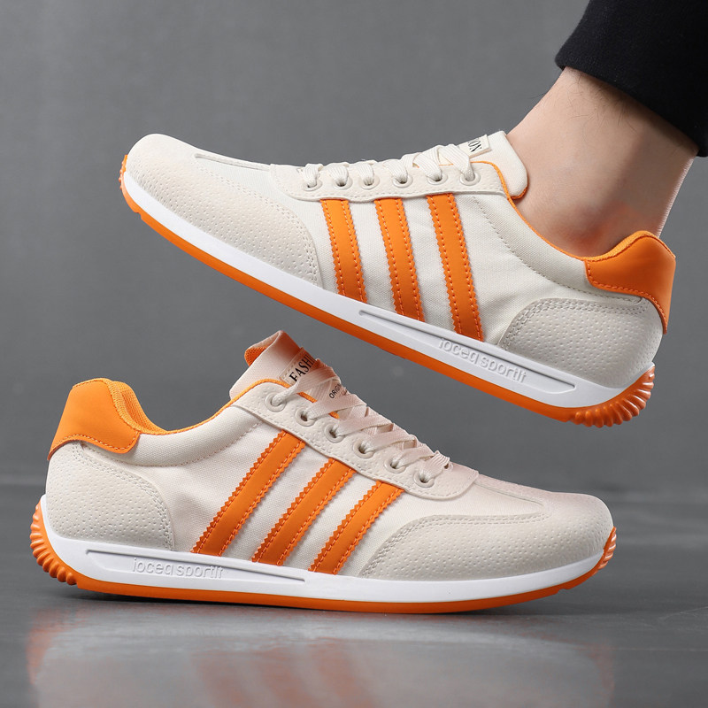 男鞋秋季2025新款帆布透气薄款运动休闲板鞋增高百搭阿甘潮鞋子潮,淘宝优惠券,粉丝福利购,淘宝优惠卷