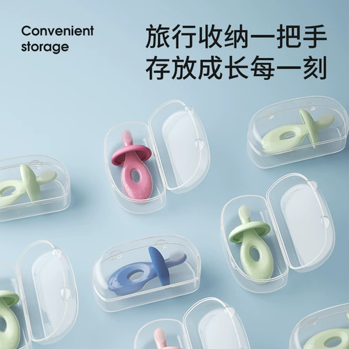 Детская силиконовая мягкая зубная щетка для раннего возраста, 0-1-2-3-4 лет