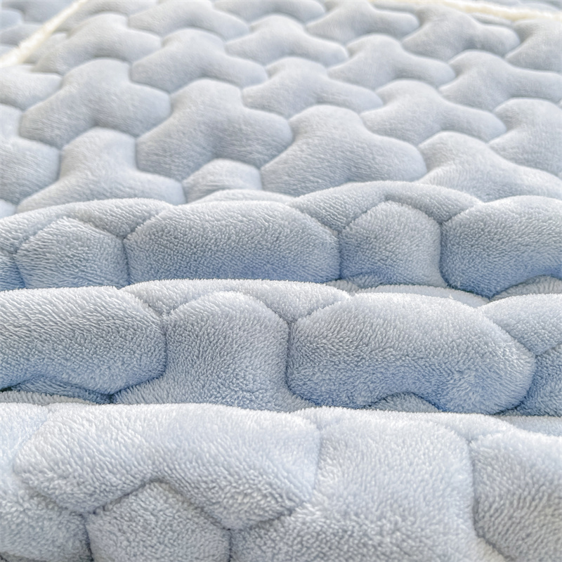 牛奶绒夹棉床笠冬季加绒床罩加厚珊瑚绒秋冬天床垫保护套全包a类