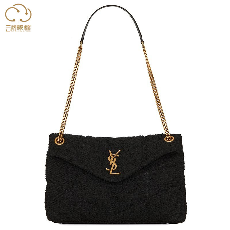 saint laurent圣罗兰puffer单肩包 云航海外女士包袋