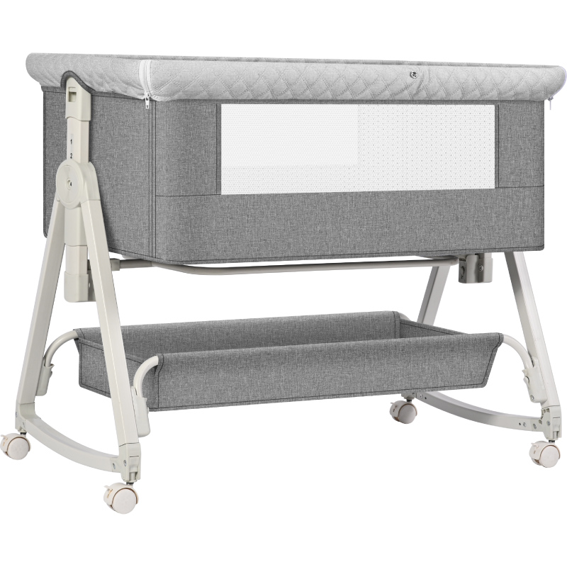 婴儿床可移动多功能便携式宝宝床可折叠bb床摇篮床新生儿拼接大床 - 图3
