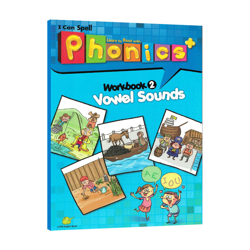 原装进口台湾东西图书幼儿英语启蒙自然拼读教材新版 super phonics +2级初级入门英语字母拼写发音phonics0基础3-6-9岁英语口音