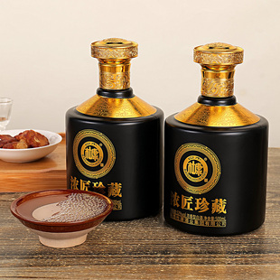 白水杜康浓匠珍藏系列52度礼盒款500ml*2