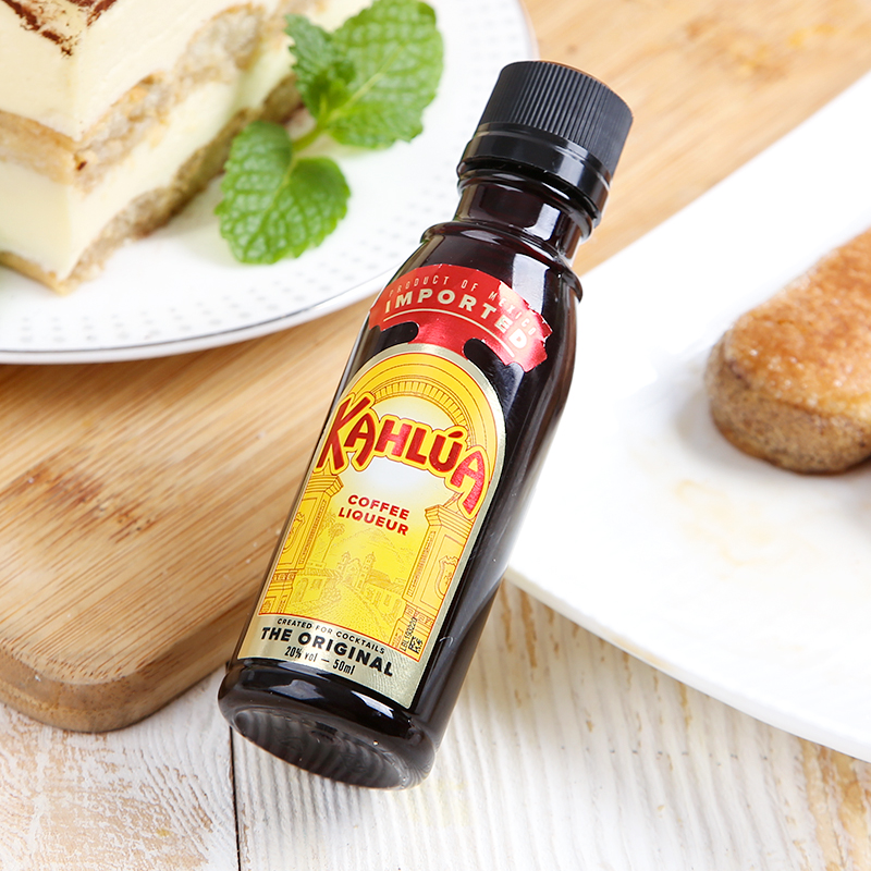 甘露牌咖啡朗姆酒 小瓶50g 力娇酒提拉米苏慕斯蛋糕烘焙原材料 - 图0