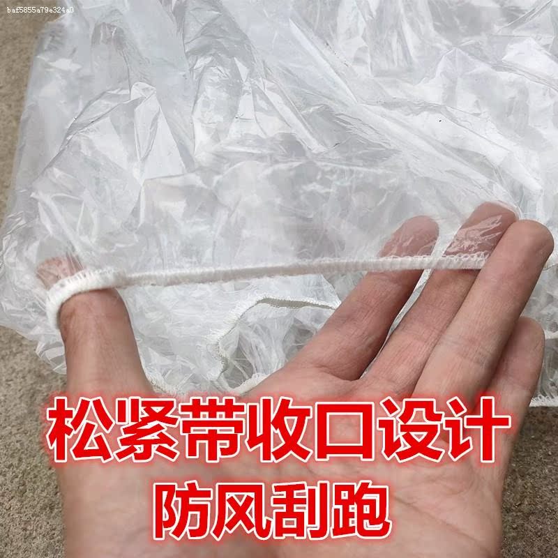 一次性电动车防雨罩自行车摩托车衣电三轮环保塑料套防尘减价通用 - 图1