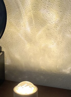 速发水波纹生影灯拍照装饰道具投影灯氛围灯桌面小夜灯礼日光物