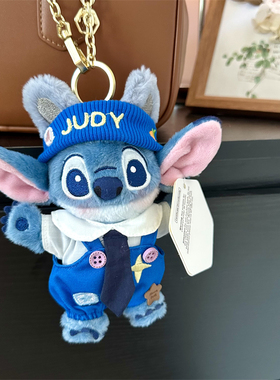 正品星际宝贝NICK JUDY史迪奇公仔书包包挂件饰品钥匙扣装饰玩偶