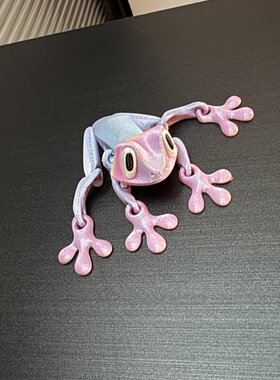 3D打印小青蛙磁吸冰箱贴