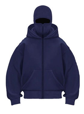 Men's double hooded sweatshirt jacket男双帽卫衣男士外套