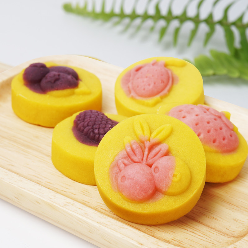 鹿鼎记和菓子日式水果饼草莓蔓越莓 南海鹿鼎记传统糕点