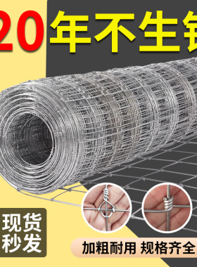 镀锌铁丝网围栏防护网护栏网牛栏网养牛养羊果园围栏网养殖网