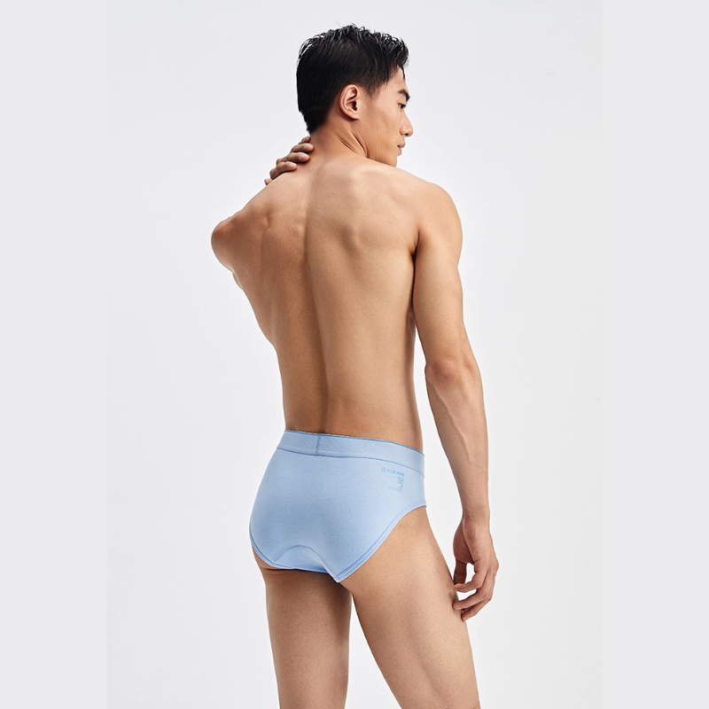 蓝内飘飞棉男士三角裤性感内裤男生运动短裤无痕舒适男款全棉囊袋,淘宝优惠券,粉丝福利购,淘宝优惠卷