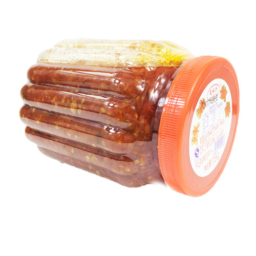 美味兴辣油椒酱红油辣椒酱 牛肉火锅咸香辣椒沾料1150g瓶装 - 图3