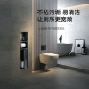 Stainless steel concealed embedded toilet brush niche customization