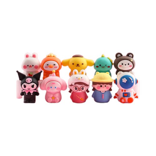 公仔卡通可爱卷笔刀儿童小学生便携迷你铅笔刀家用梯家用梯家用梯 - 图3