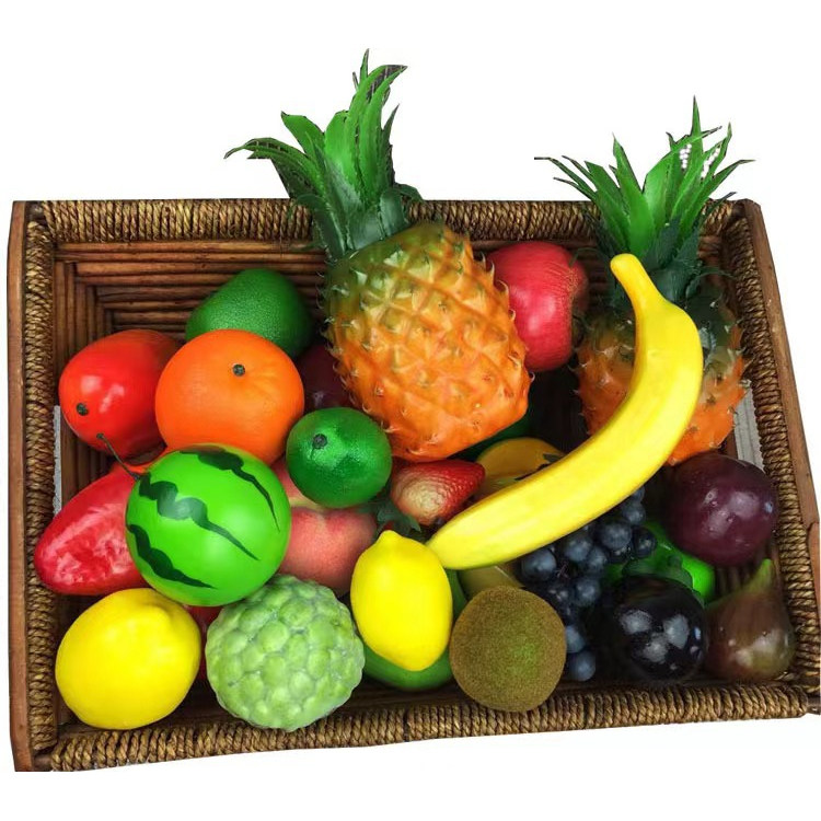 仿真水果模型假水果套装苹果香蕉西瓜柠檬橙等拍照道具家居装饰摆,淘宝优惠券,粉丝福利购,淘宝优惠卷
