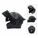 Motorcycle full face helmet 3C helmet night vision men's large tail fin