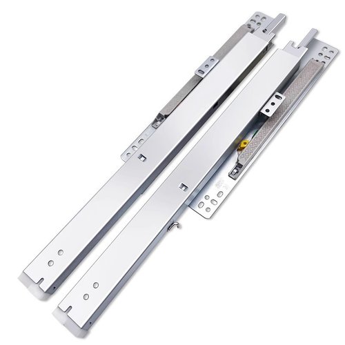 托底抽屉导轨托底轨底装滑轨拖底抽滑道重型阻尼底部承重地轨道 - 图3