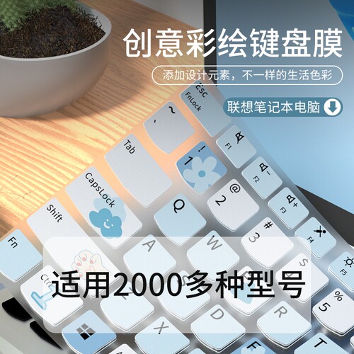 适用联想ThinkPad neo 14 2022款T14 Gen3键盘膜E14 P14S E15 P15V L14 L13笔记本电脑X280 X390键盘保护膜 - 图2