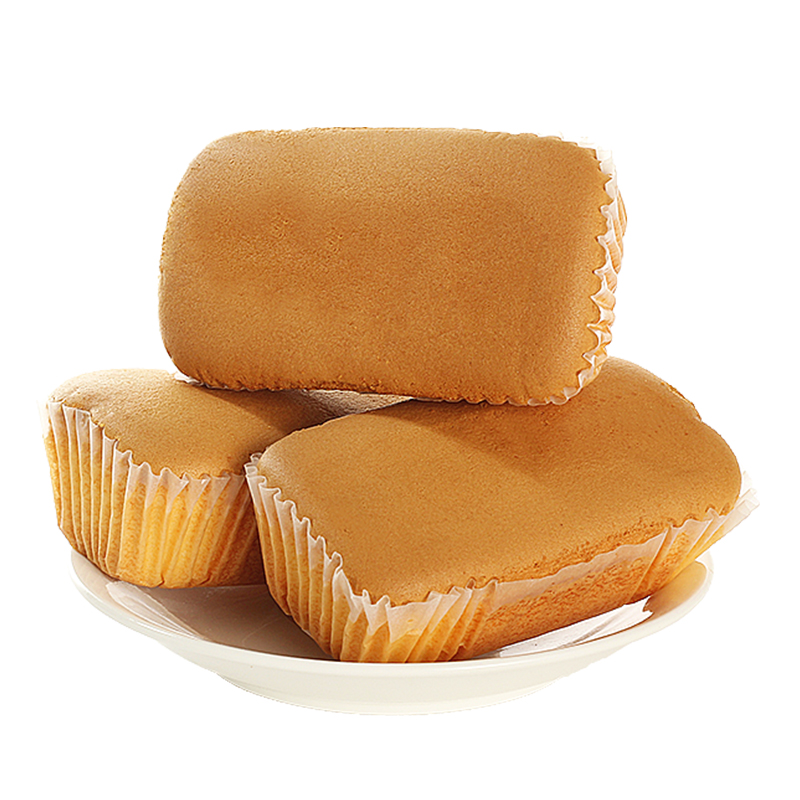泡吧早餐蛋糕整箱1000g 儿童代餐营养点心充饥面包原味纯鸡蛋糕