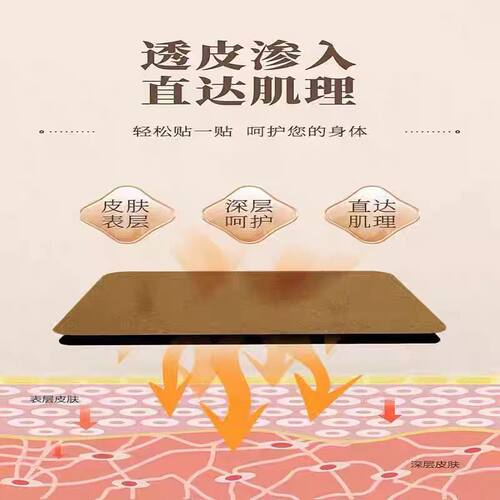 北京同仁堂透骨贴颈肩周腰椎膝盖热敷草本膏贴药房官方正品ab1 - 图1
