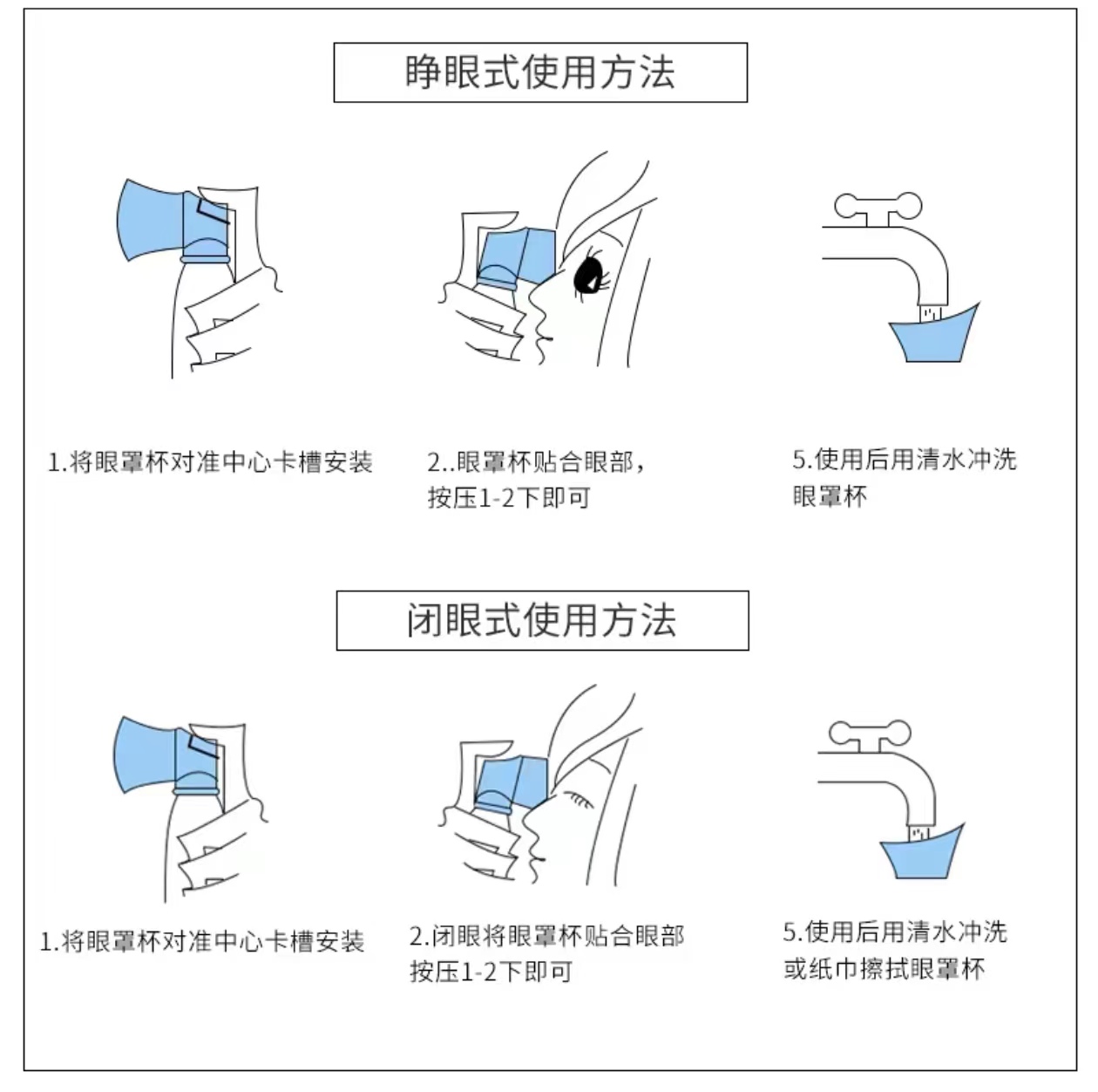 叶黄素护眼喷雾成人儿童疲劳干涩清洁水润护理洗眼液眼部药房正品 - 图3