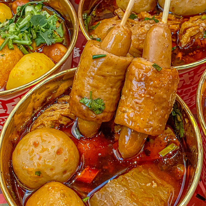 Lawson Japanese Oden Malatang Instant Bamboo Wheel