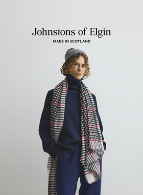【3期免息】Johnstons of Elgin 羊绒丝绸混纺针织帽2026秋冬新品