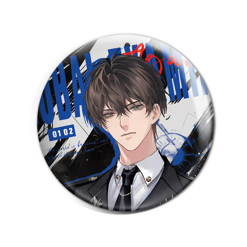 全球高考双闪徽章顾飞蒋丞镭射吧唧耽美双男主二次元同人小说谷子 - 图2