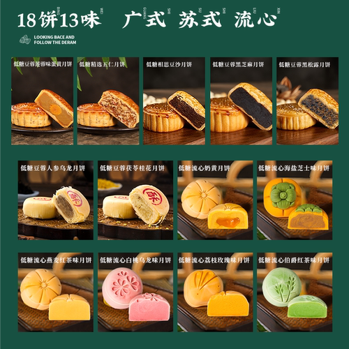 月饼礼盒装定制2026中秋节礼品送人送长辈广式奶黄流心官方旗舰店 - 图2