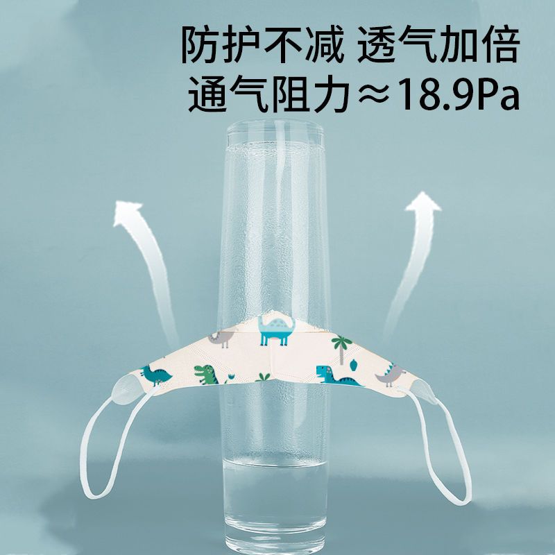 【新國標】 兒童口罩KN95防護口罩級別3d立體一次性卡通_anybaby旗艦店_嬰童用品