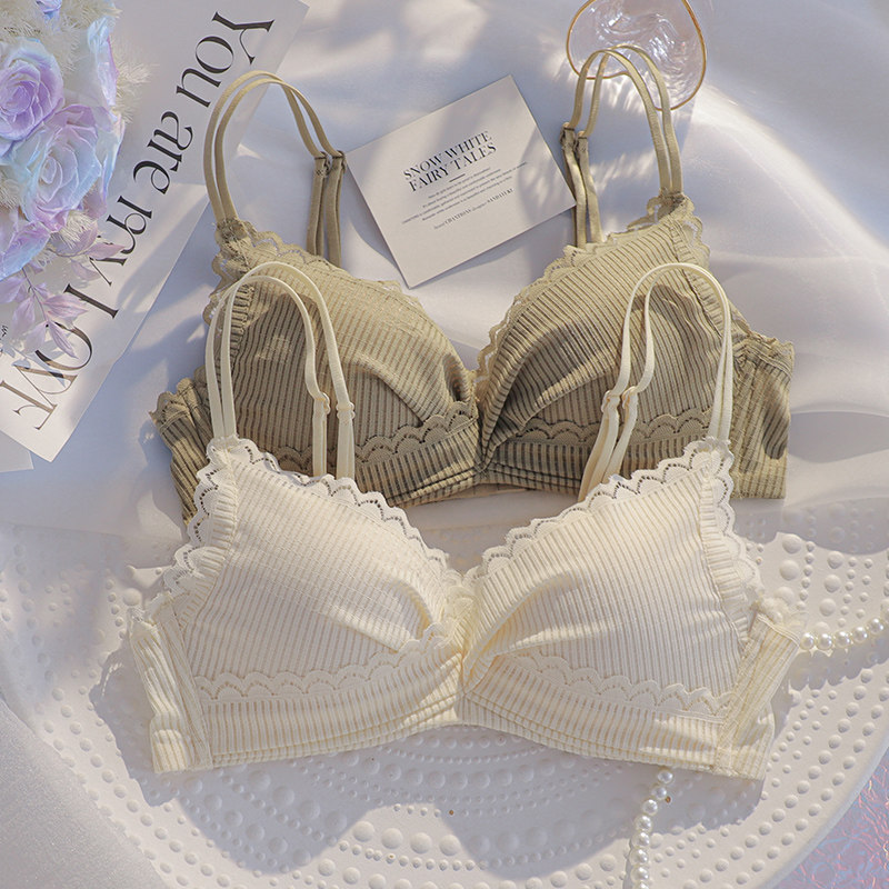 女聚拢2021年新款爆款无钢圈内衣 两只蜜桃文胸