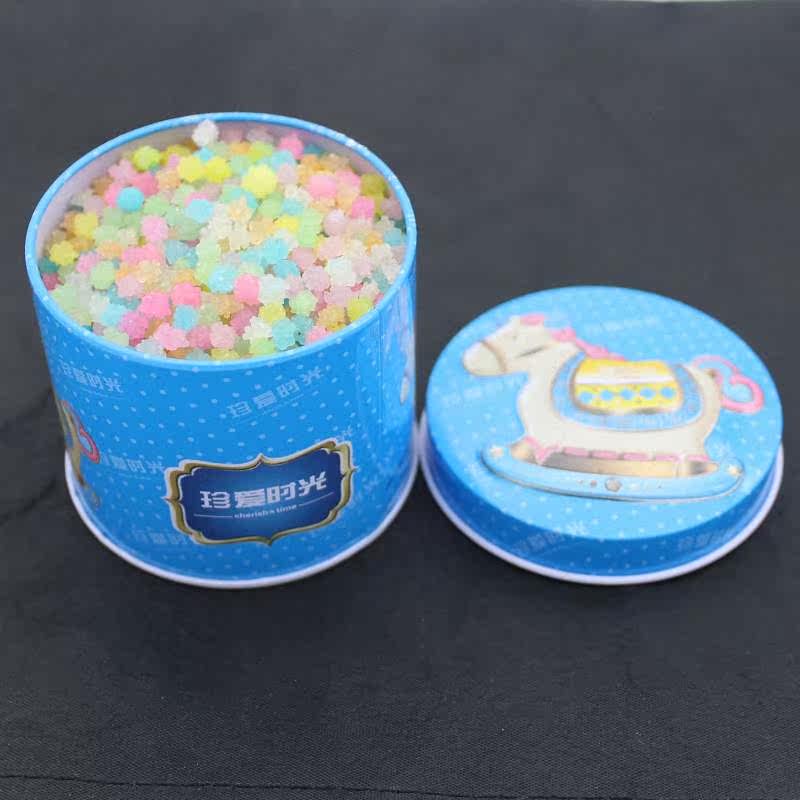 0g小铁罐装金平糖糖糖果花糖和风菓子砂糖
