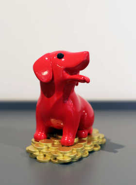 结婚礼物釉面家居庭院饰品可爱