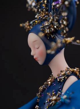 构得X然女孩手工高定款摆件艺术品 装饰品女朋友闺蜜礼物送女孩