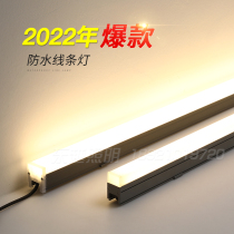 Led waterproof line lamp Seven color guardrails pipe outdoor horse race light external wall brightening engineering light monochrome 24V lamp tube