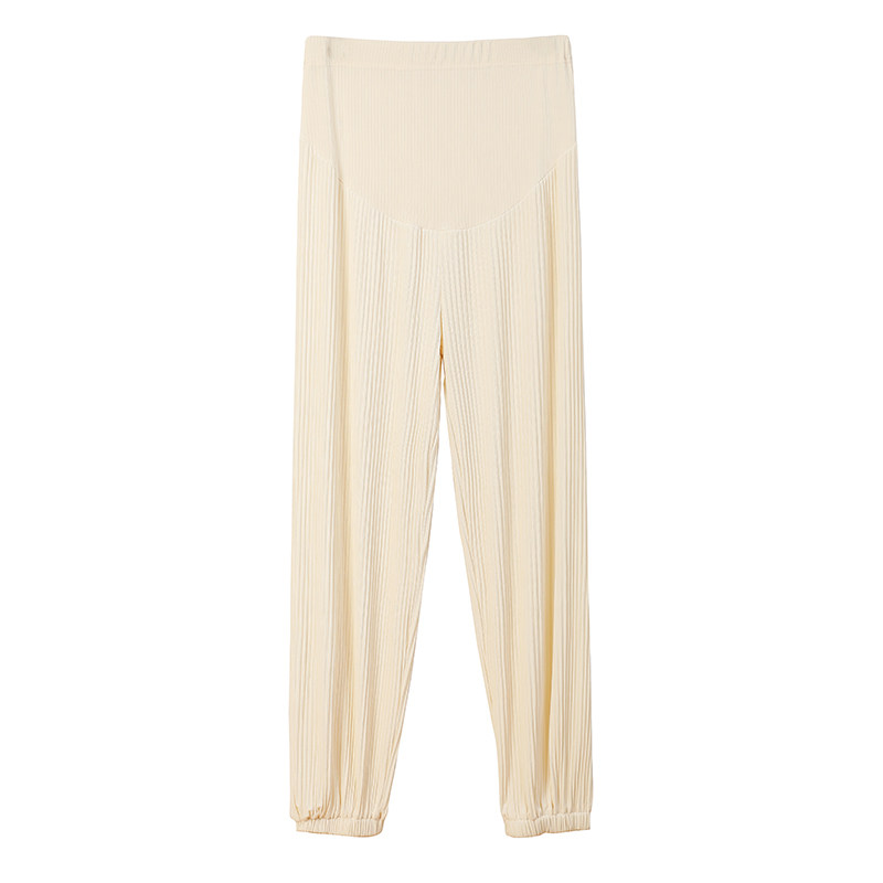 孕妇裤子女薄款夏装新款休闲长裤 班比丽朵孕妇灯笼裤