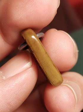 文玩小元素牦牛骨玉化包浆油润金刚杵挂件测挂男女手链锁骨链配饰