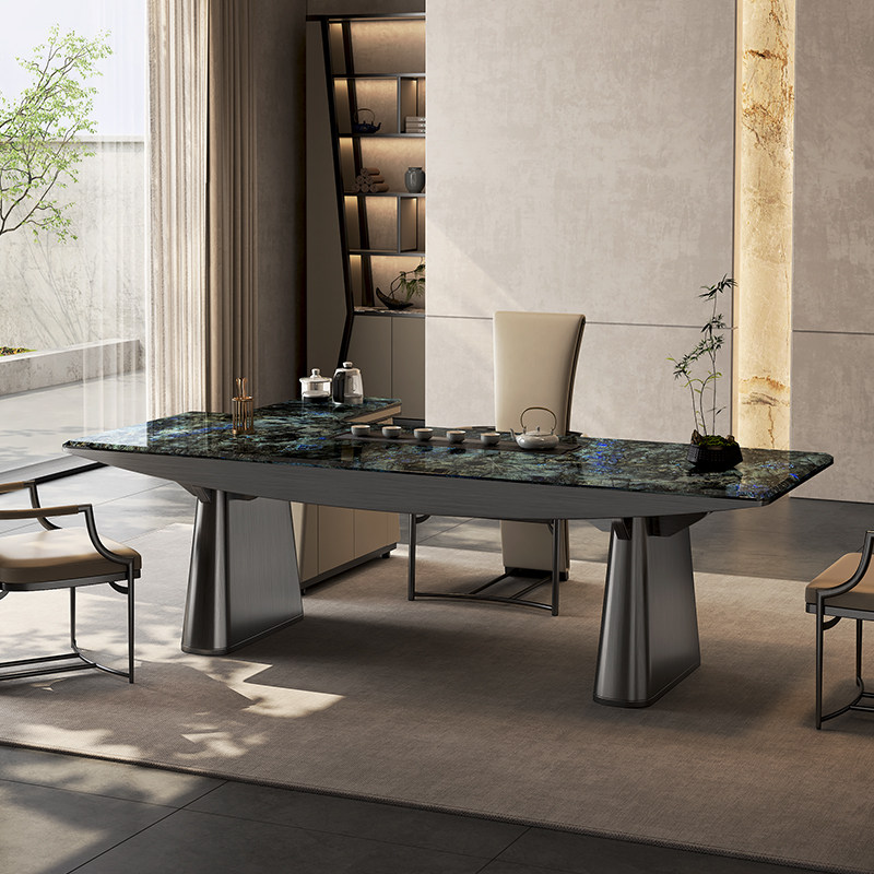 诚骏功夫茶桌椅组合高端大气泡茶台别墅家用不锈钢轻奢大理石茶桌,淘宝优惠券,粉丝福利购,淘宝优惠卷