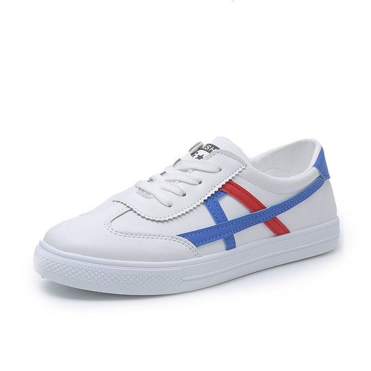 女网纱绑带平底橡胶休闲低跟帆布鞋 绎觉Polo衫