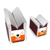 Magnetic V-type block magnetic triangular bench Magnetic V type Terra line crossed with V-shaped iron 7K linear cutting magnet v-shaped block 12K)