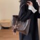 Casual Retro Tote Bag Women's Bag Autumn and Winter 2025 New Trendy Korean Versatile Tote Bag Large Capacity Commuting Bag