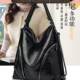 2026 new high-end texture women’s backpack, fashionable and versatile large-capacity zipper travel shoulder tote bag