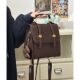 Retro versatile backpack women's handheld backpack student class large capacity casual college style JK bag crossbody bag