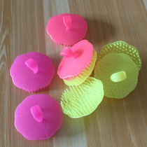 NEW Head 2 Pcs Set Hair Wash Brush Soft Head Scalp Massager